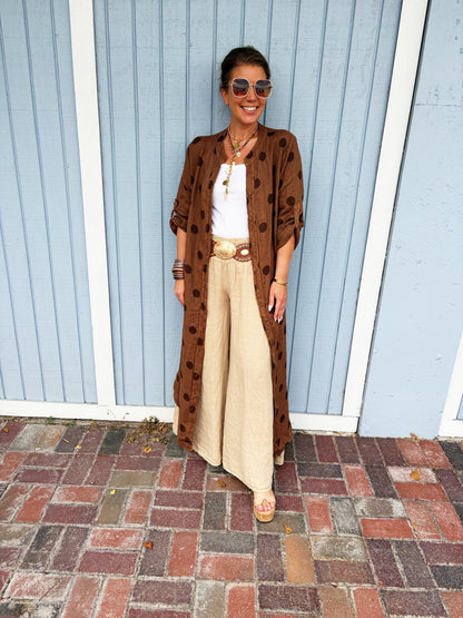 Lottie Dress in Chocolate