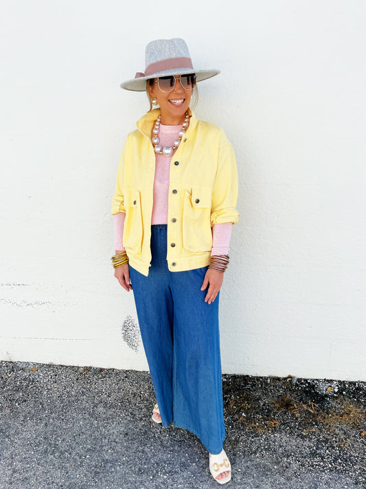 Callie Jacket Butter Yellow