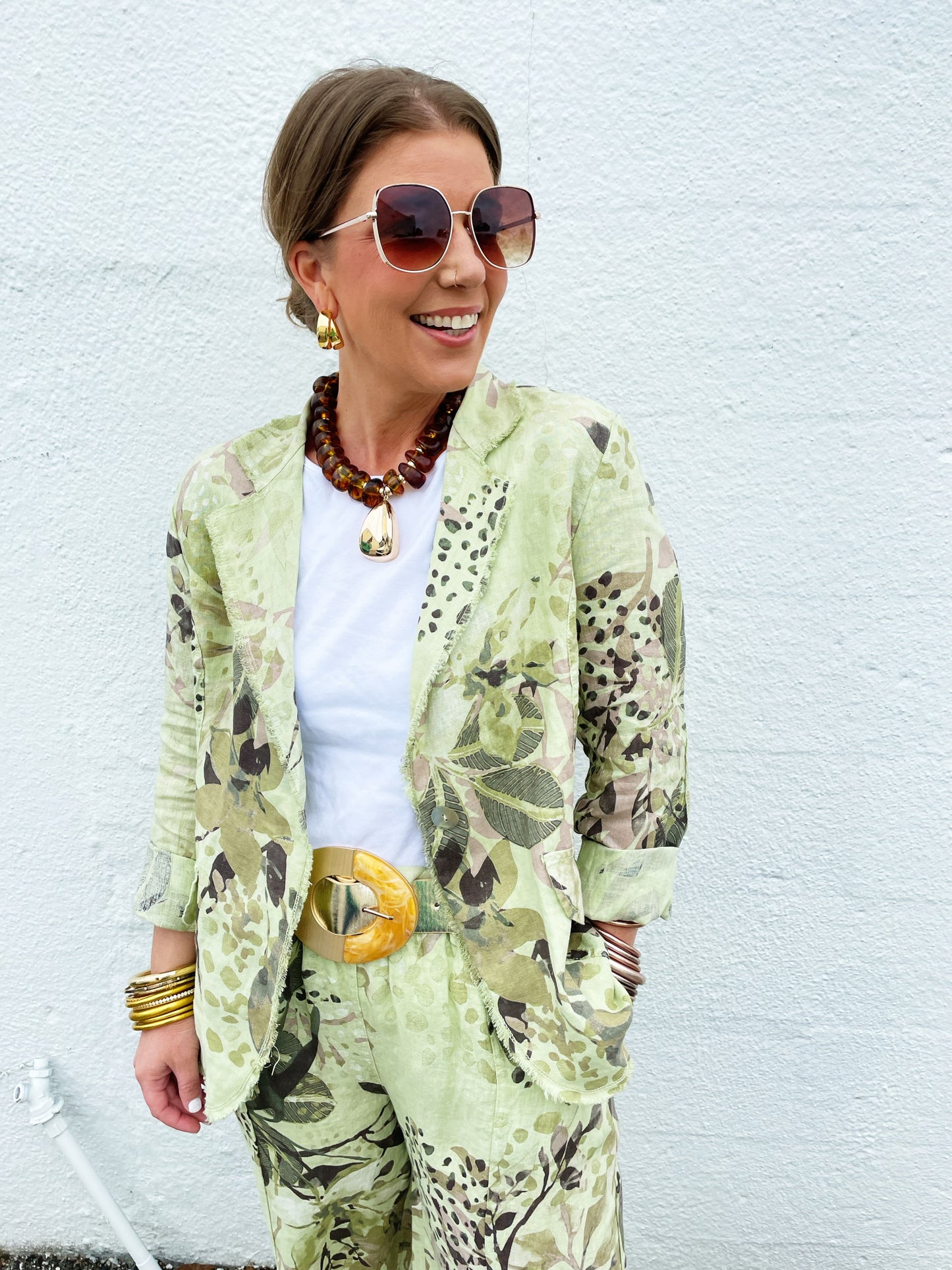 Sarah Jacket in Sage