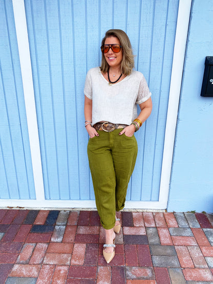 Linda Linen Pant