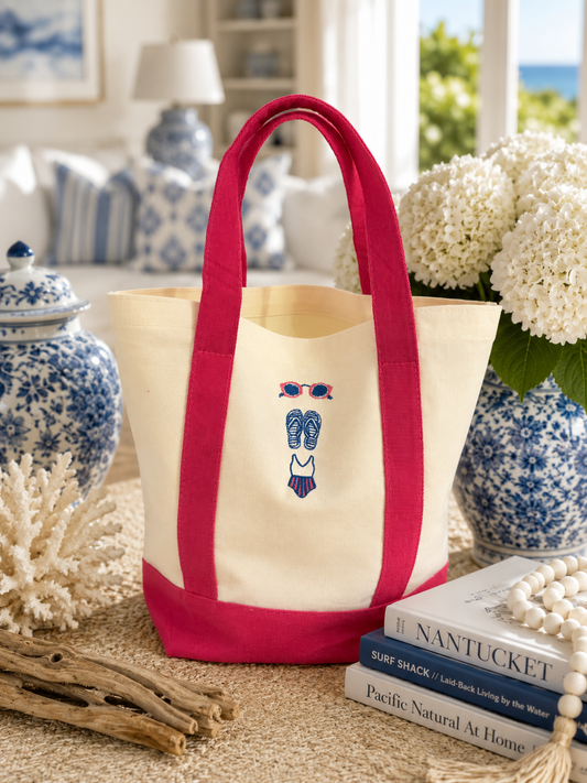 Sunnies & Flips Tote Bag