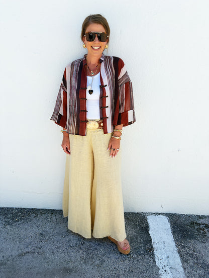Nora Sheer Top 3-chocolate