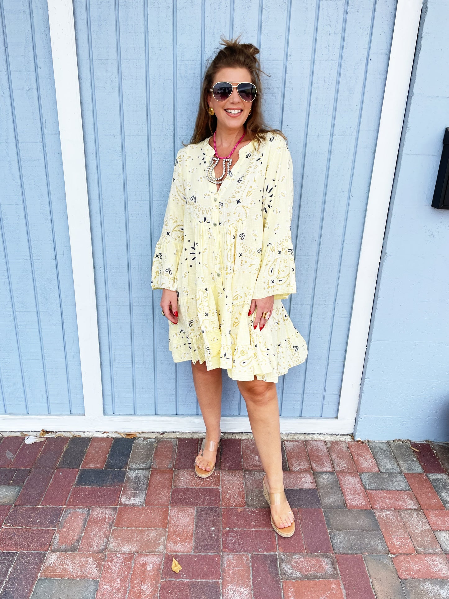 Bondi Dress Yellow
