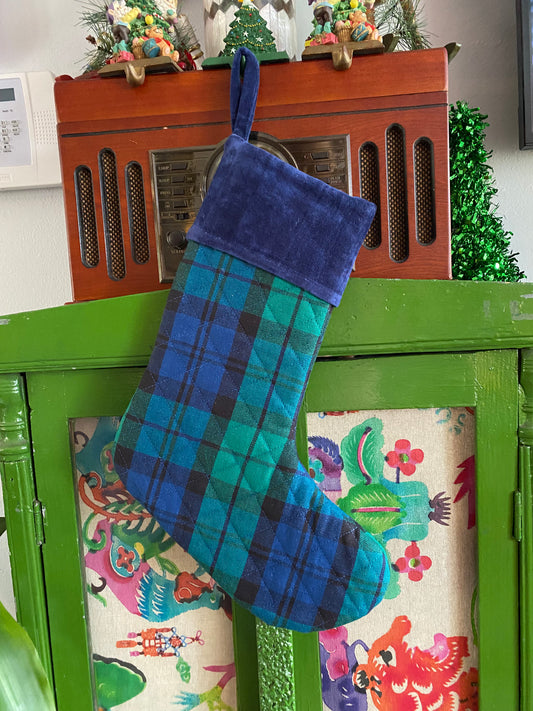 Plaid stockin