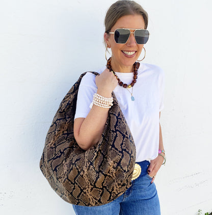 Loren Python in Brown