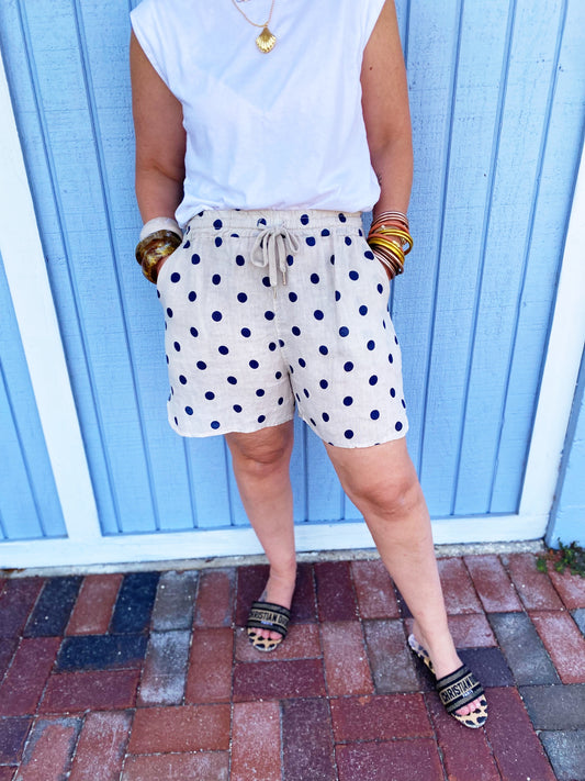 Paulette Polka Dot Shorts