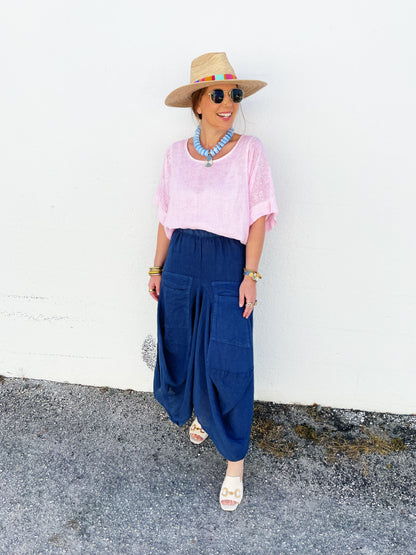 Pawley Skirt in DK Blue