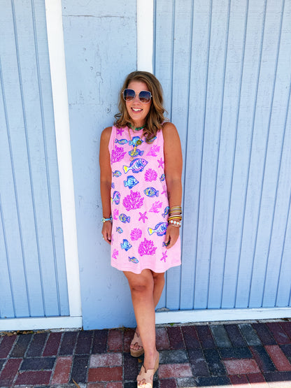 Under the Sea Dress FINAL SALE