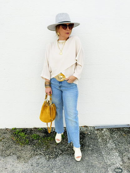 Zoe X Top In Cream