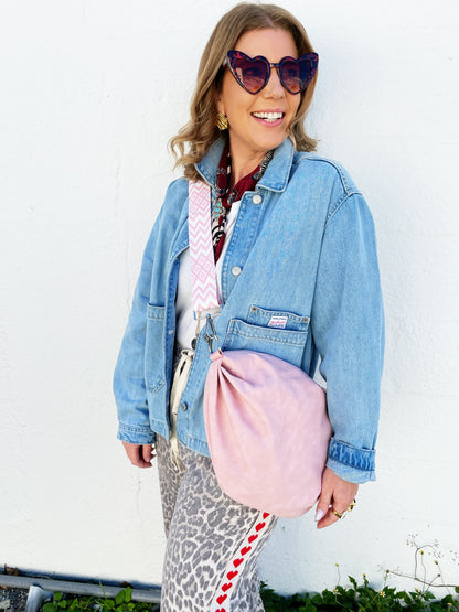 Ollie Bum Bag Blush