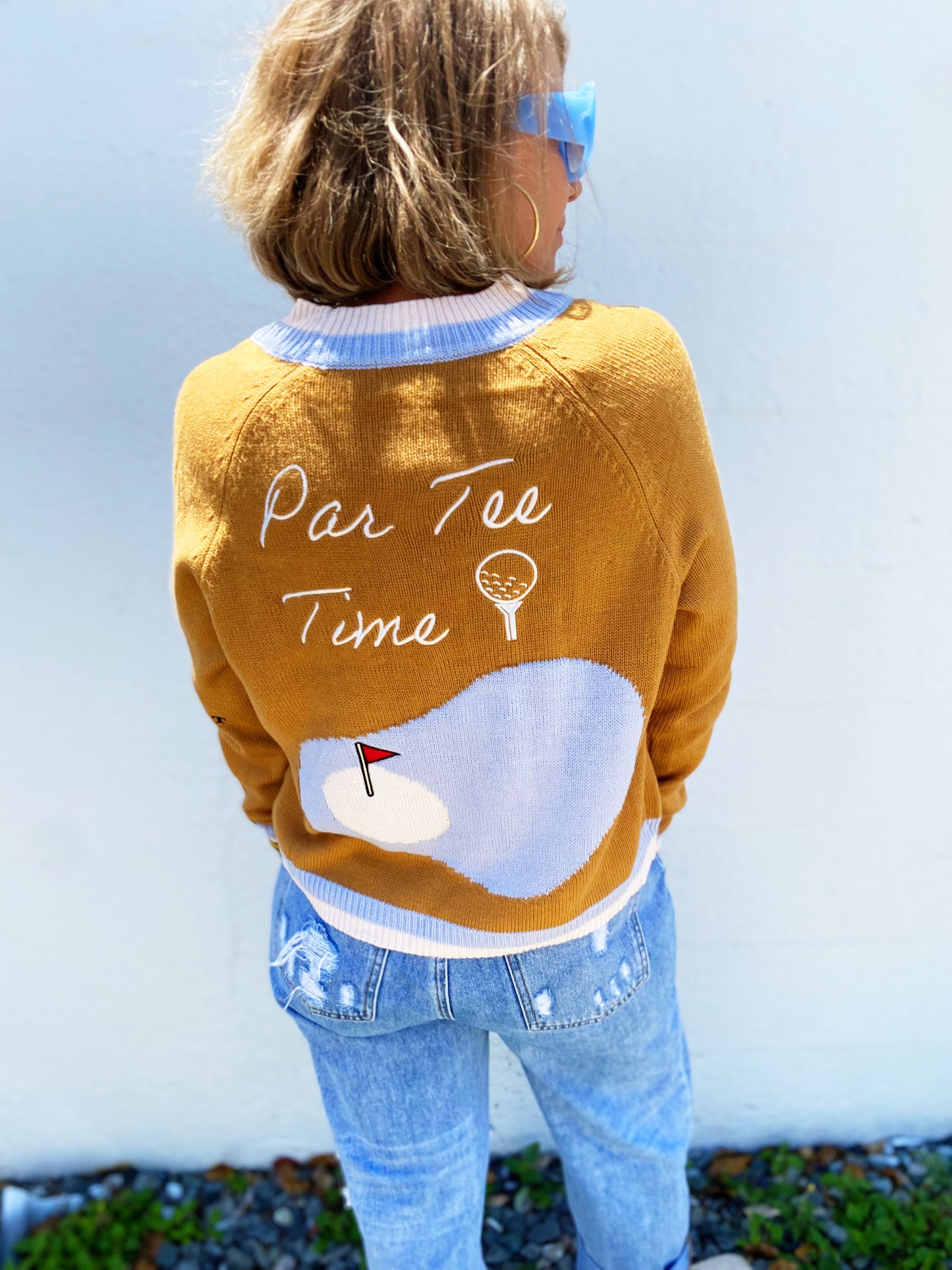 Par Tee Cardigan
