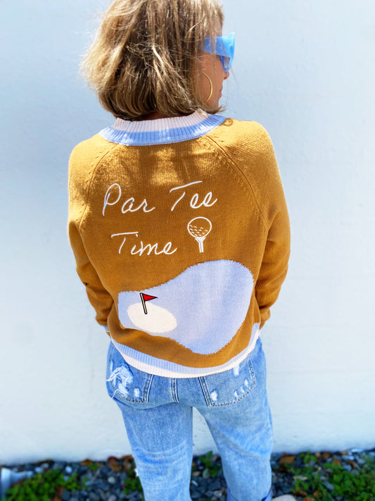 Par Tee Cardigan