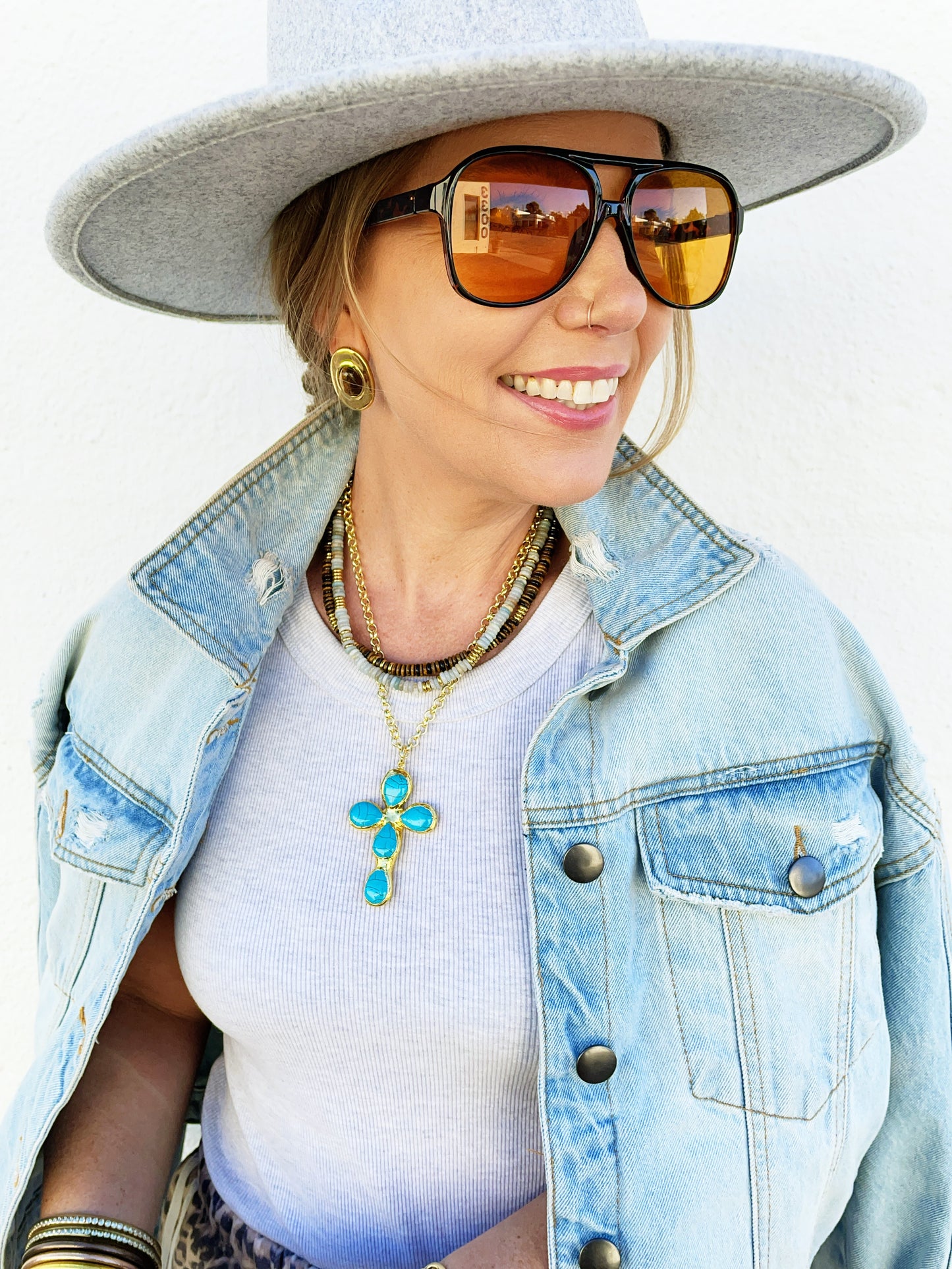 Andres Cross Necklace