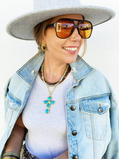 Andres Cross Necklace