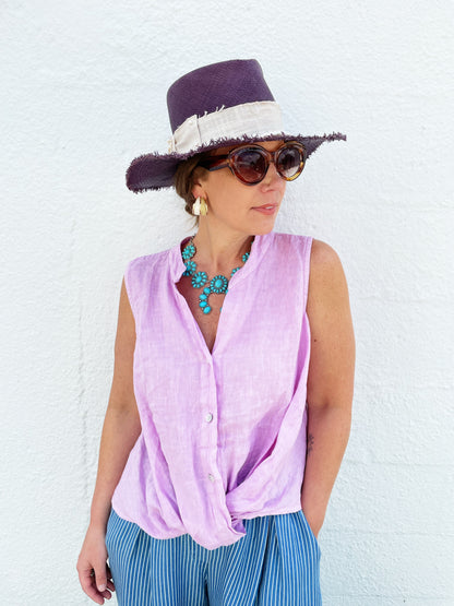 Bella Top in Purple *FINAL SALE