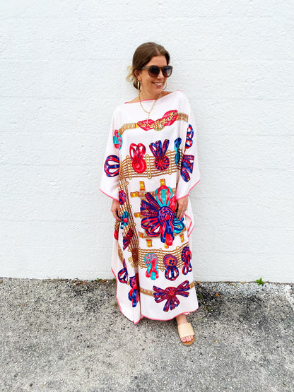Ella Kaftan - Washable Silk- Multiple Prints