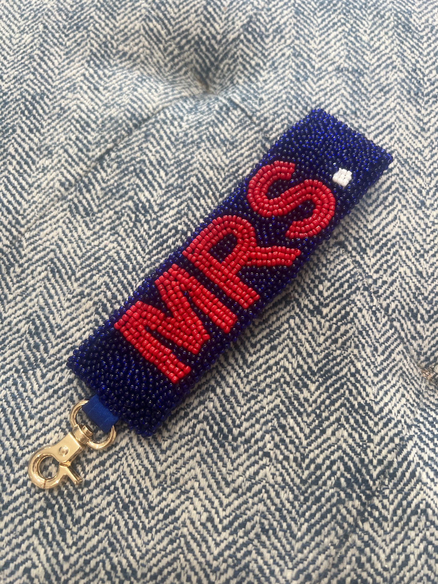 Custom Beaded Key Chain