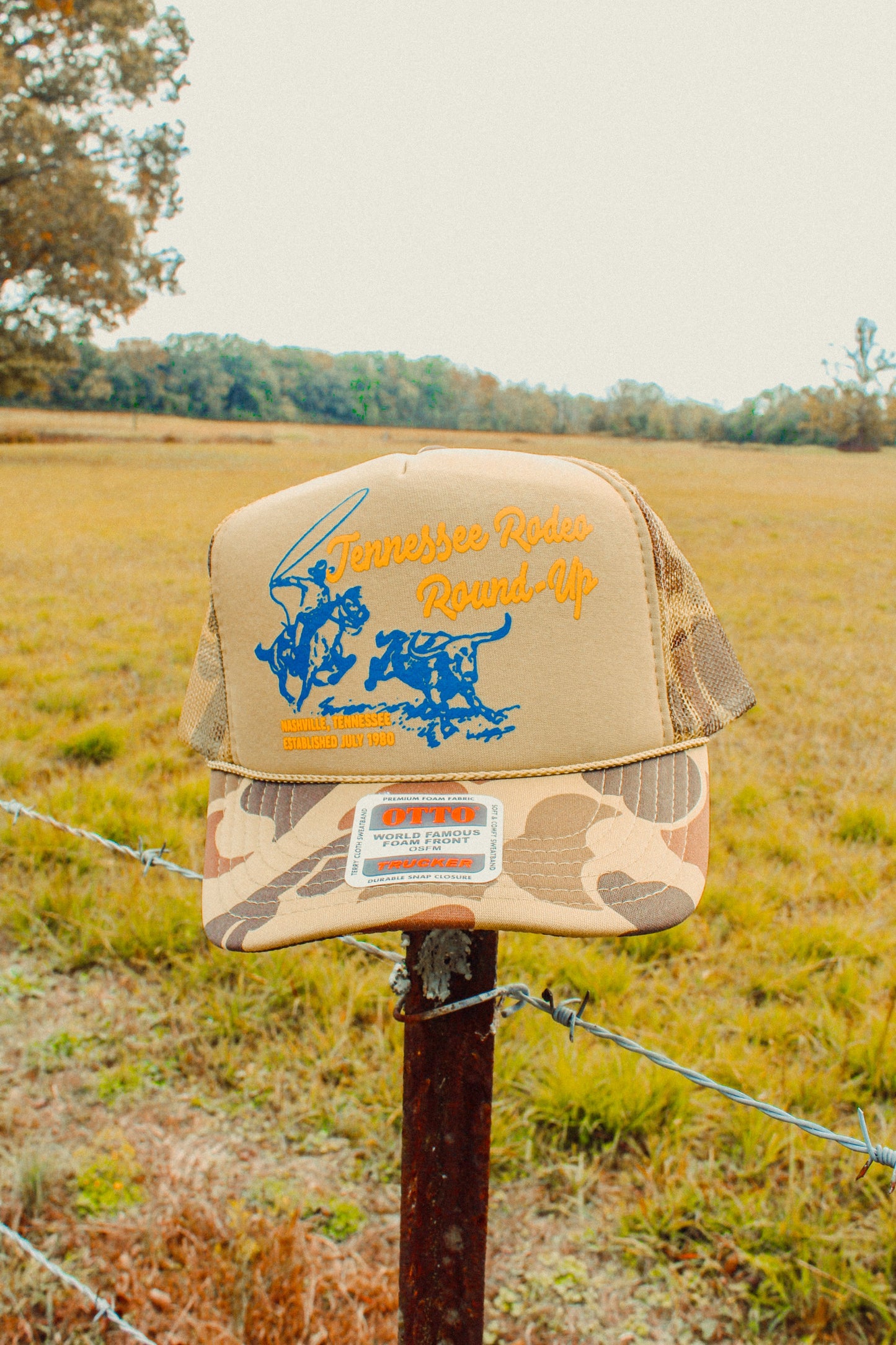 Tennessee Rodeo Round-Up Trucker Hat