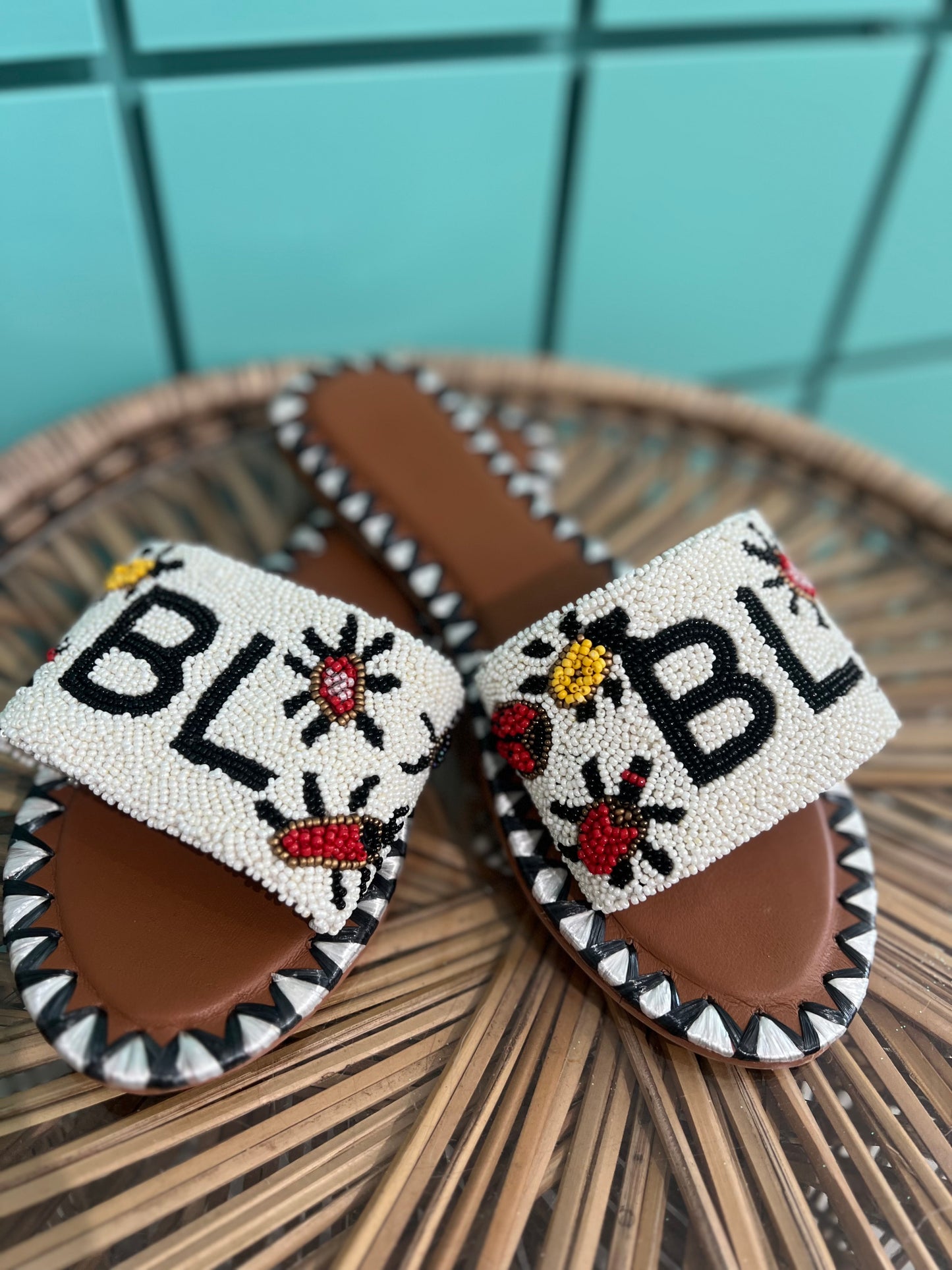 Custom Beaded Slides