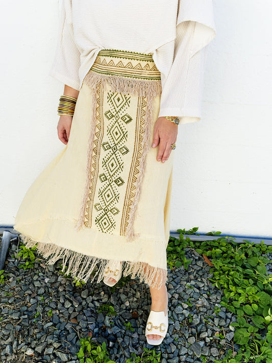 Bentley Fringe Skirt