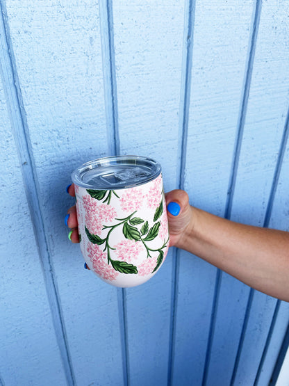 Rifle Paper Co. Stemless Hydrangea Cup