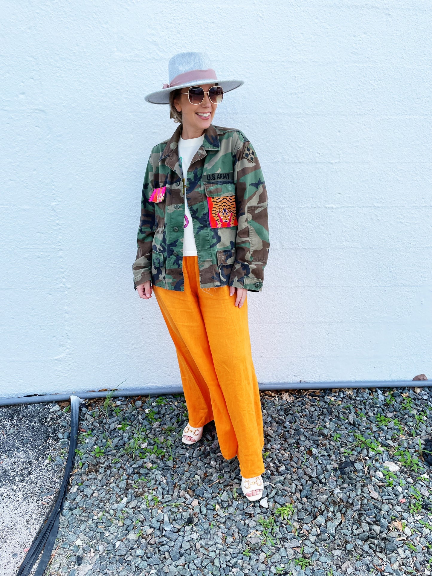 Camo Jacket with Tiger