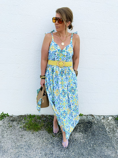 Conrad Tie Top Dress