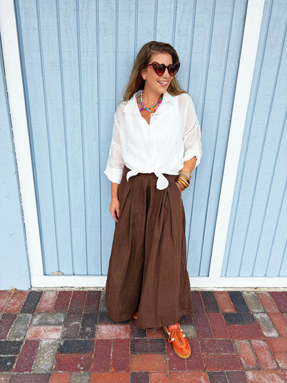 Alena Top White