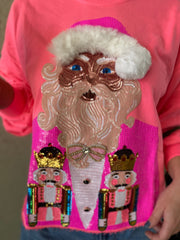 Ho Ho Holy Pink Santa!