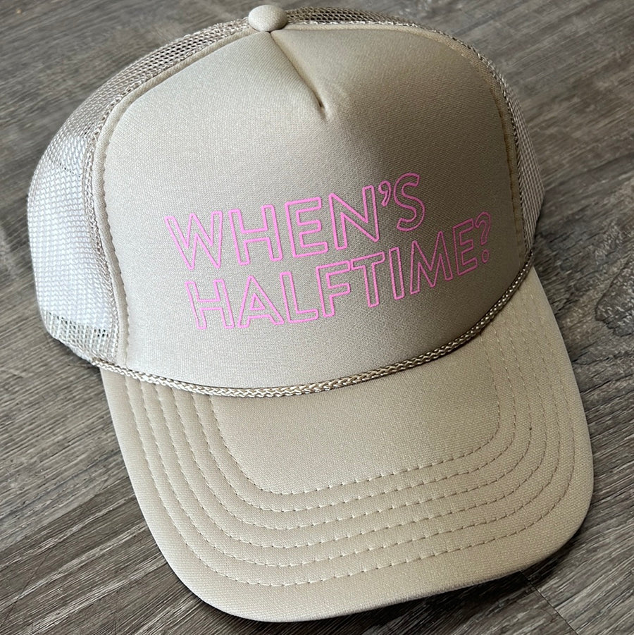 When’s Halftime trucker hat