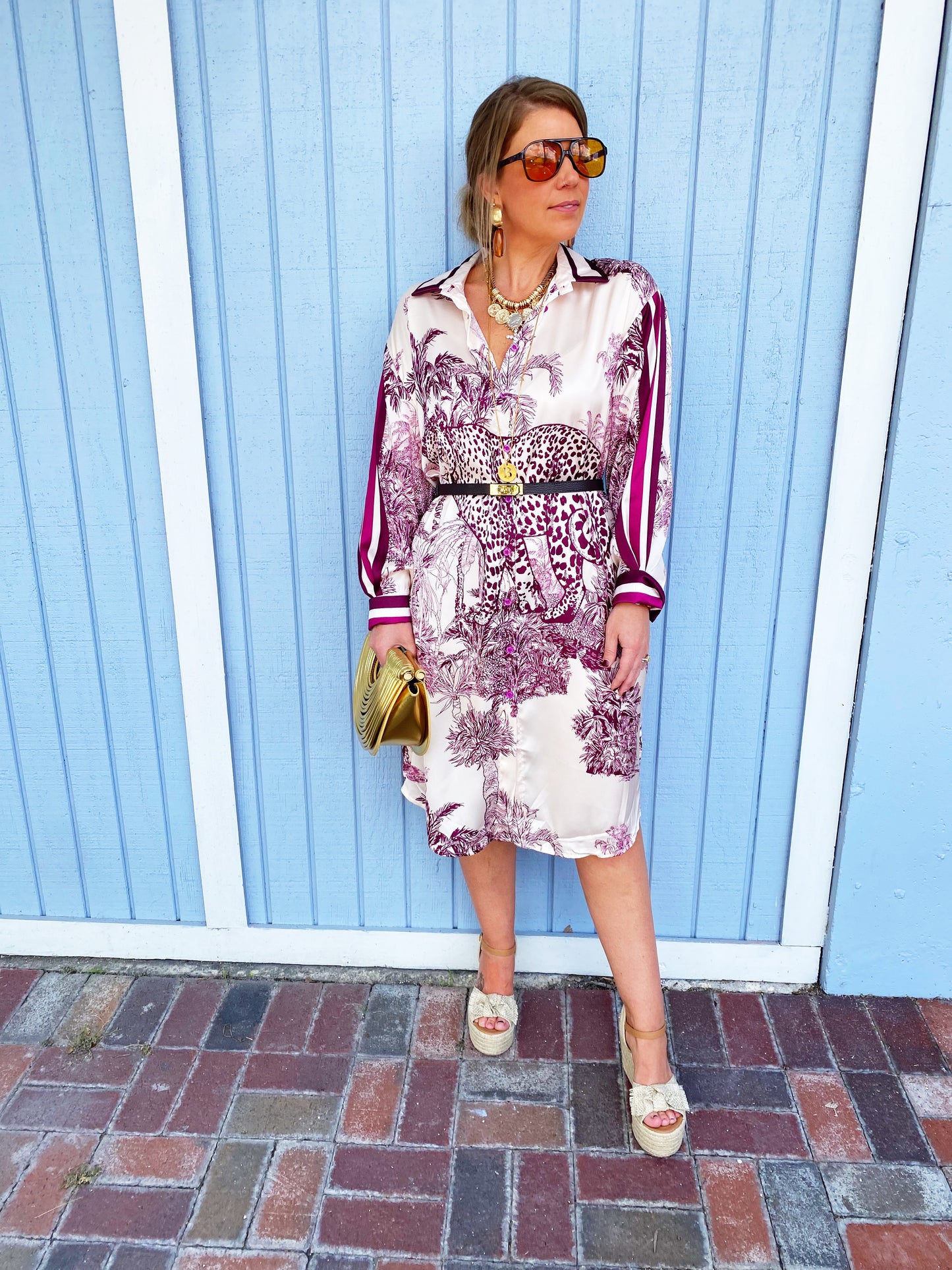 Camilla Dress In Maroon