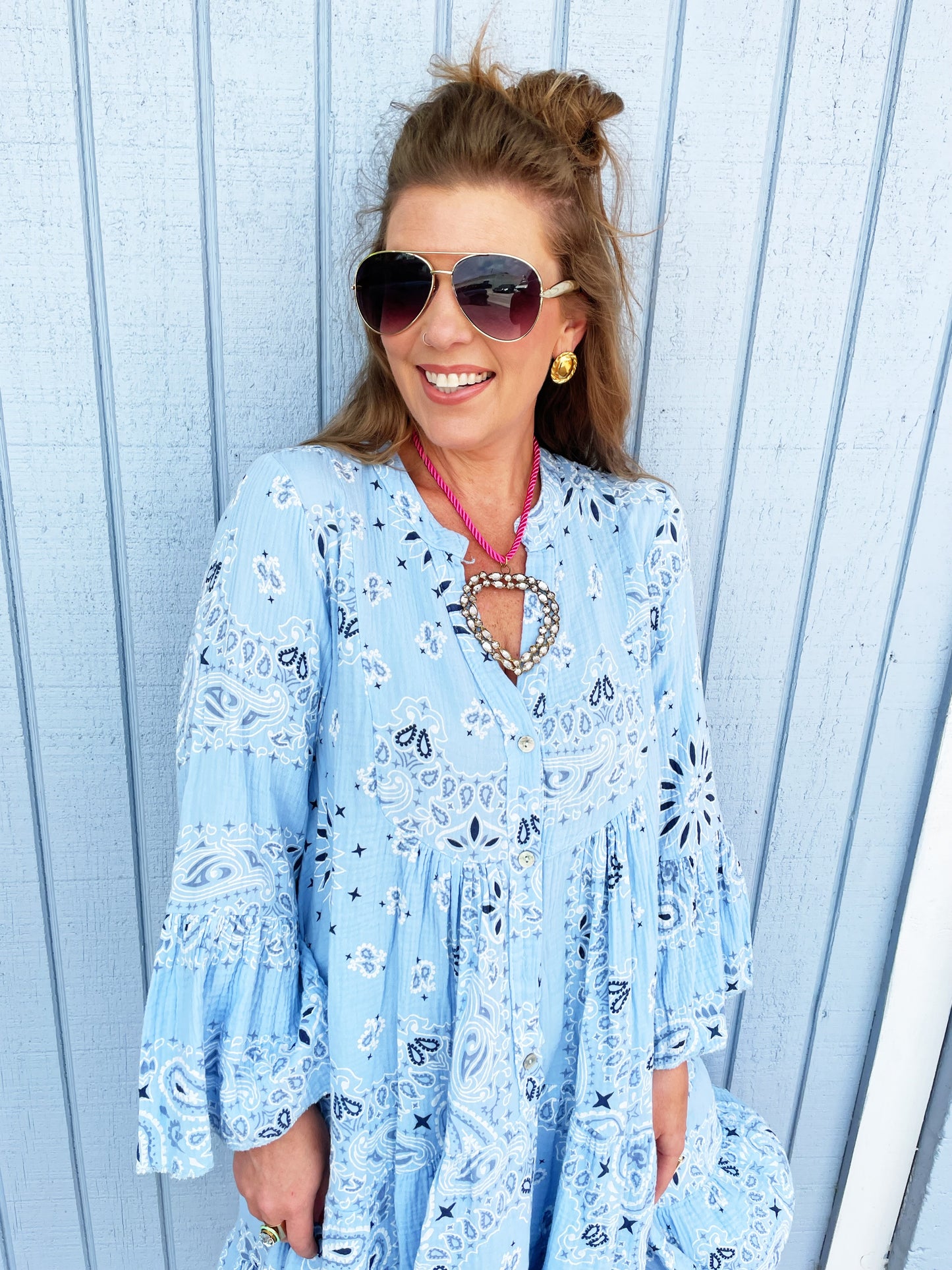 Bondi Dress Baby Blue