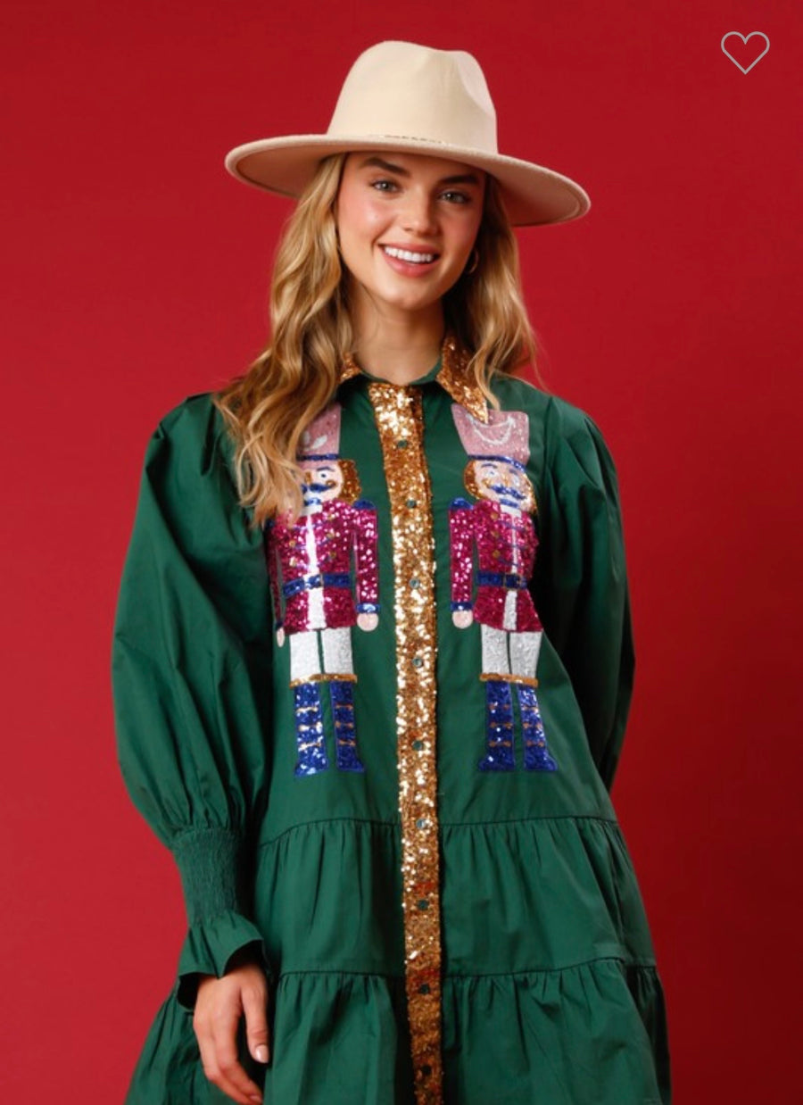 Nutcracker green dress PRESELL