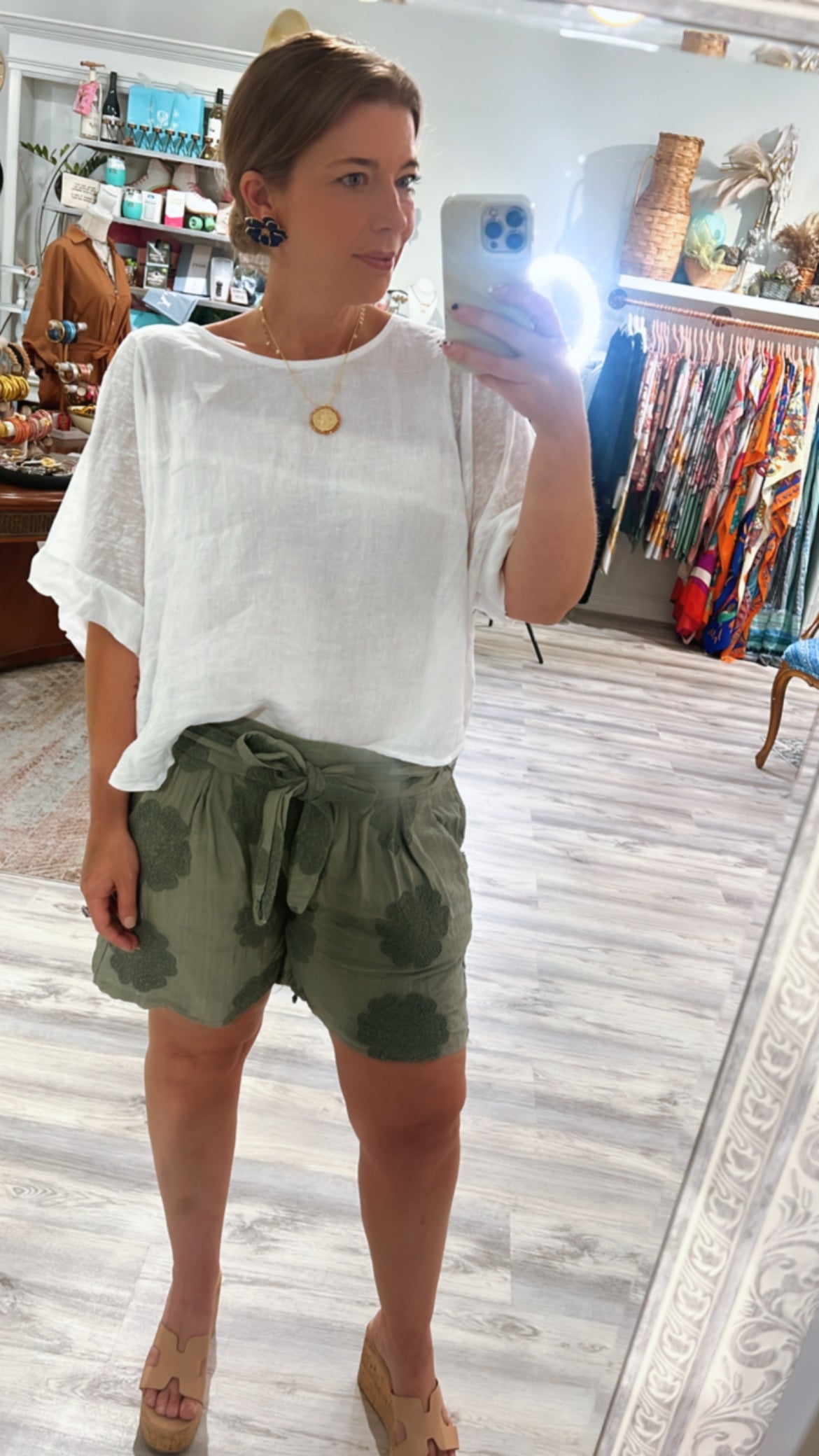 Saint Shorts in Green