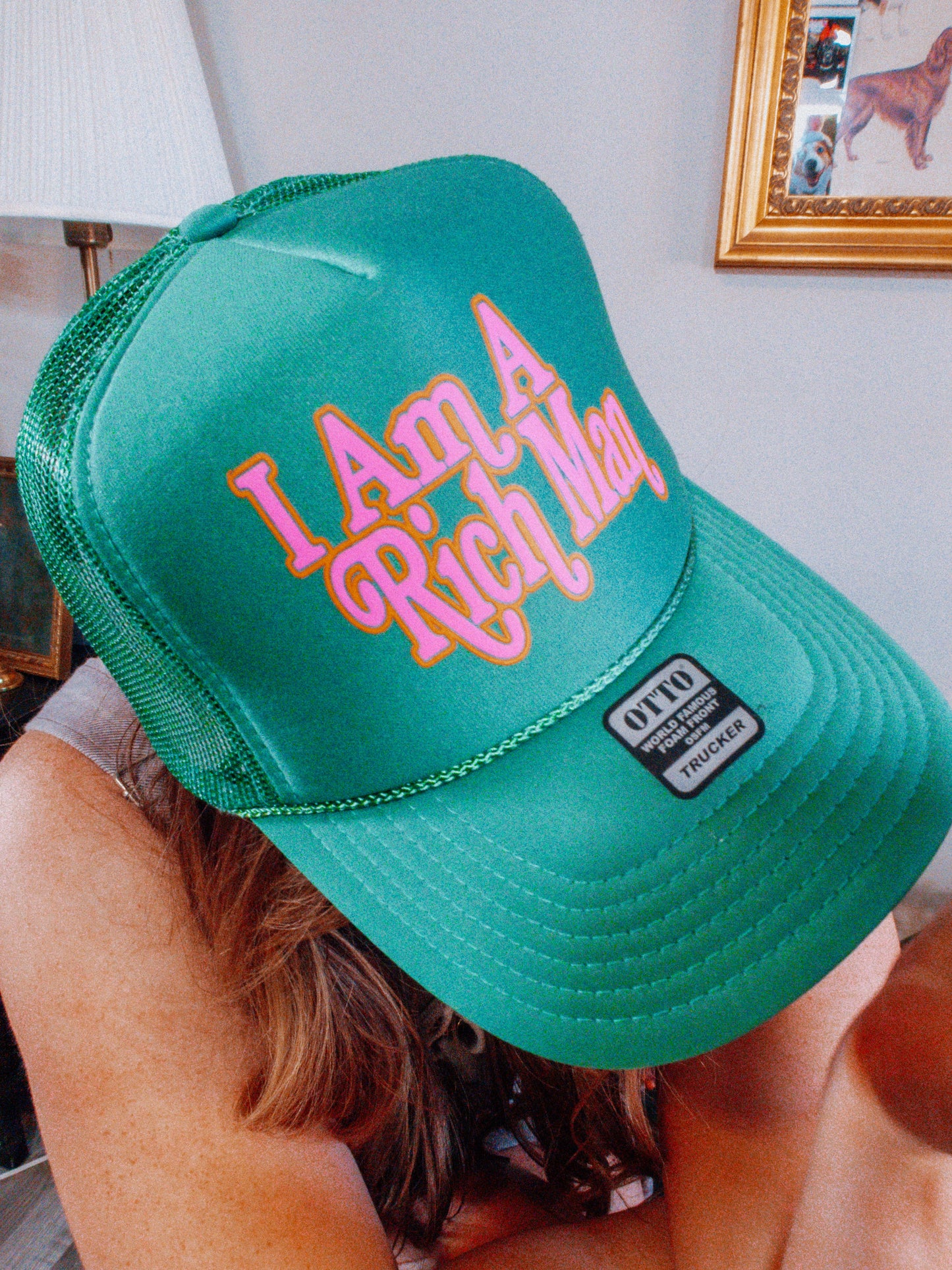 I Am A Rich Man Trucker Hat