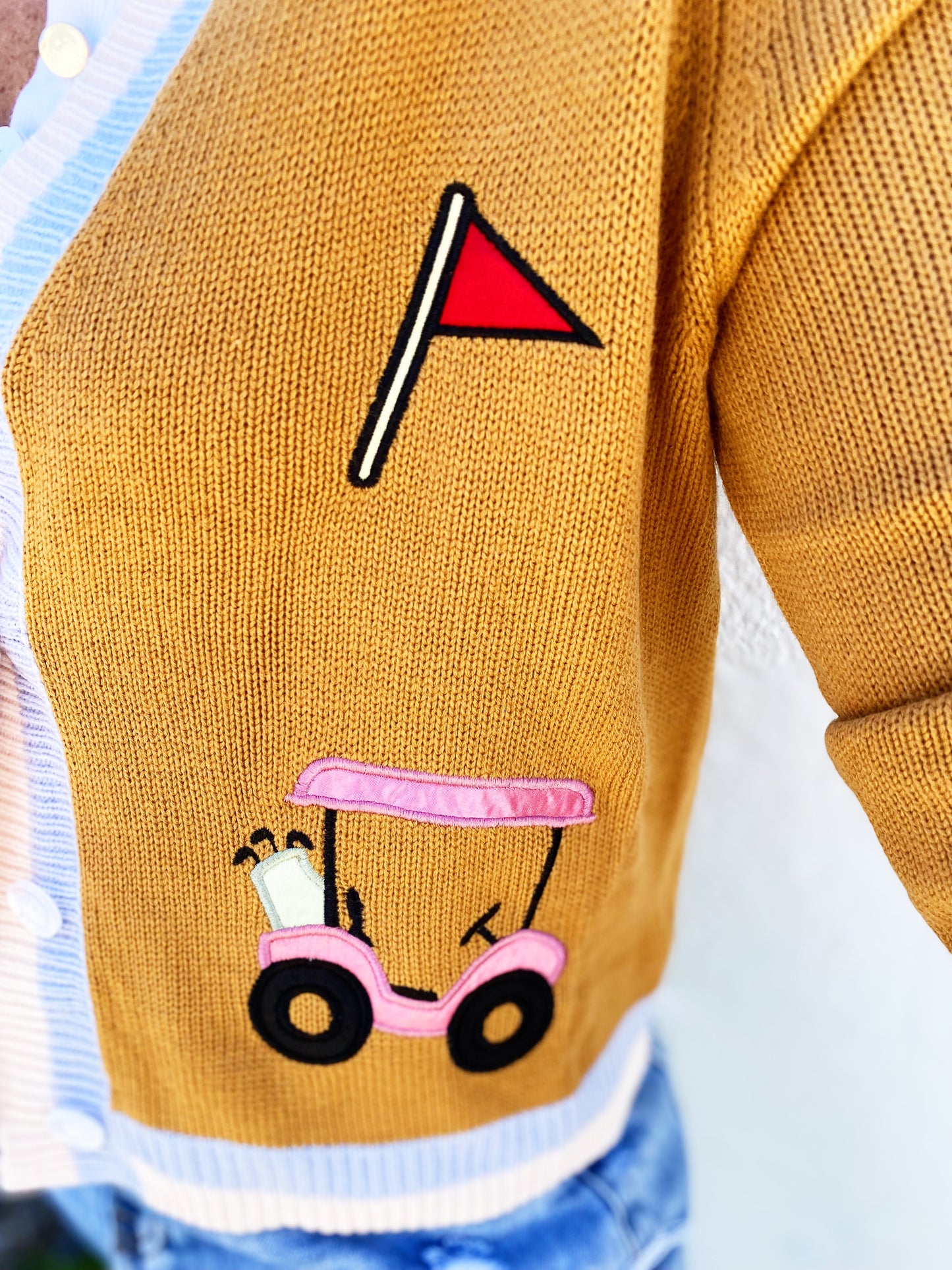 Par Tee Cardigan