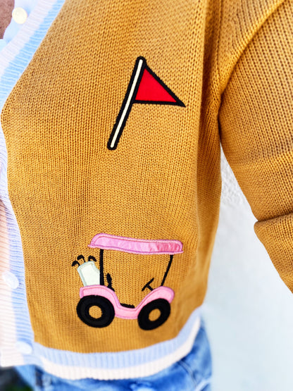 Par Tee Cardigan
