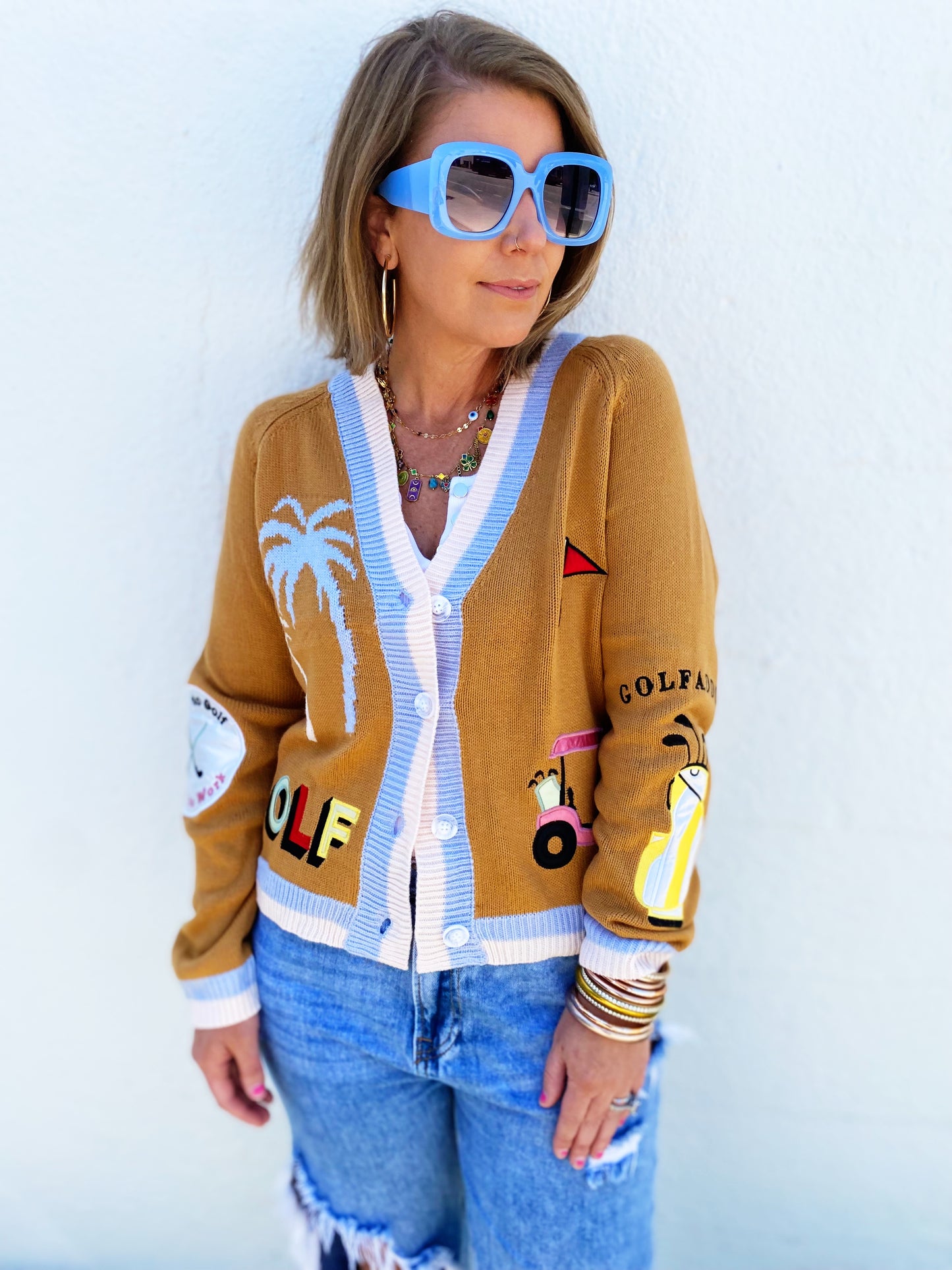 Par Tee Cardigan