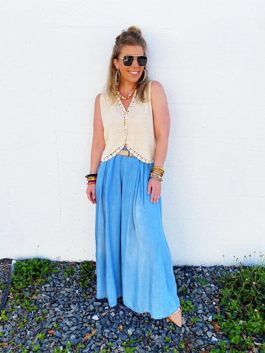 Tenley Pant Light Wash