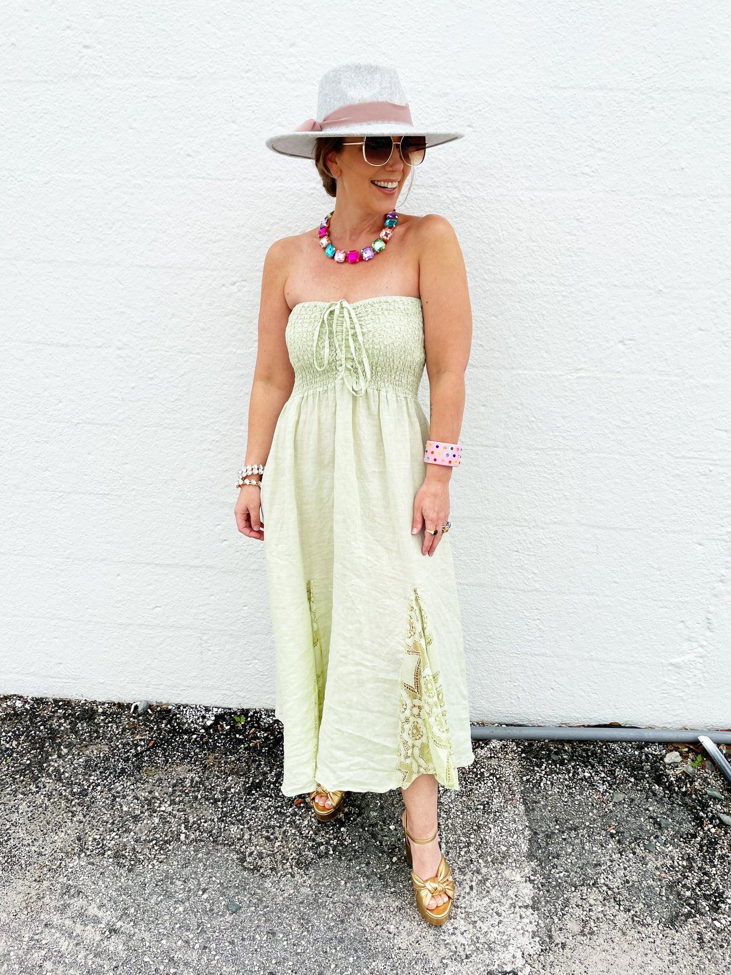 Casey Dress in Mint