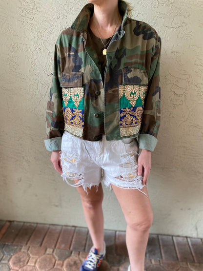 Original Camo Evil Eve Jacket