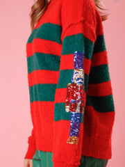 Get cracking sweater red and green Presell Nov