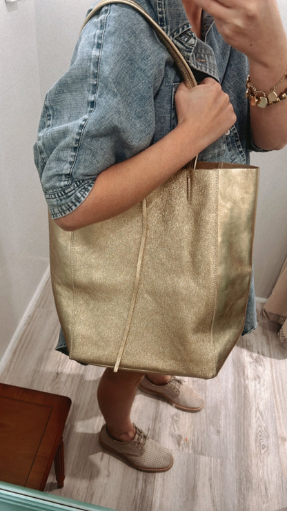 Tay Gold tote