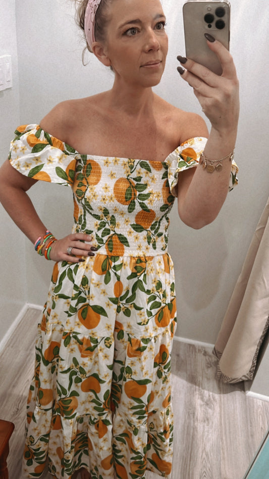 Orange Crush Dress