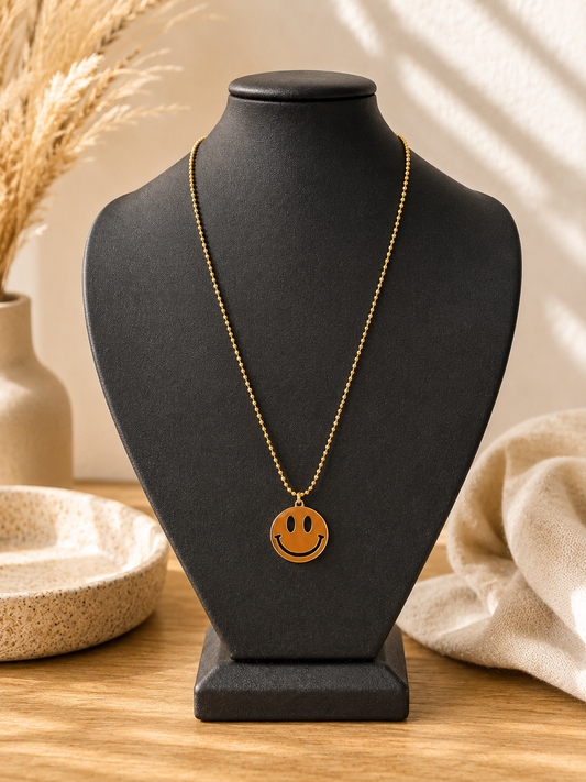Trina Happy Face Necklace