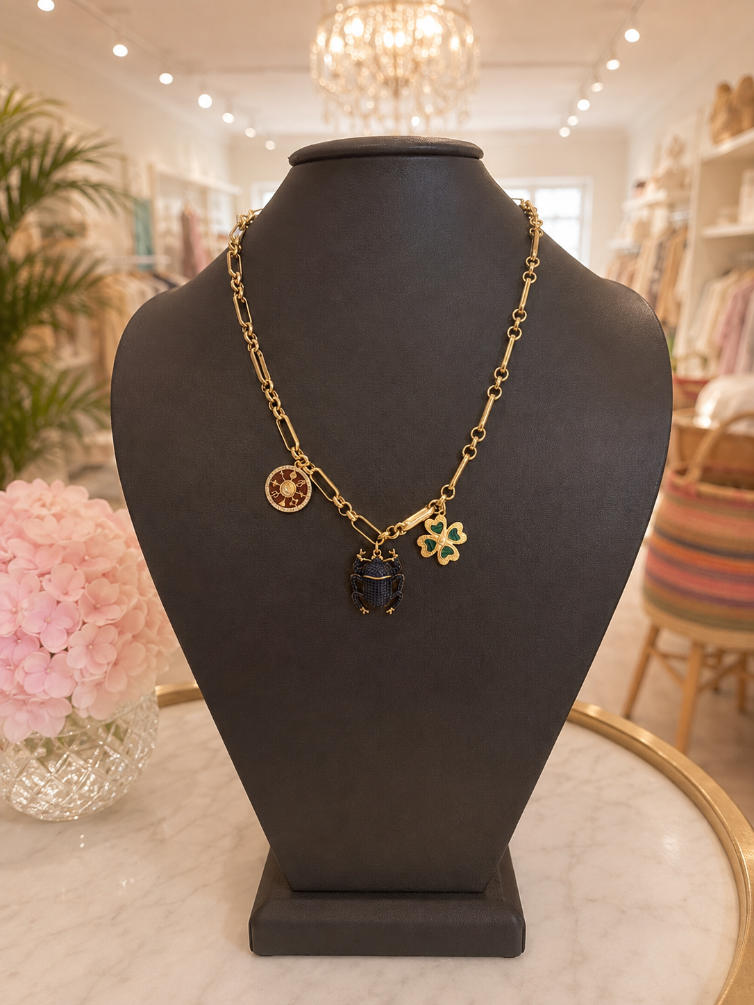 Trina Charm Necklace