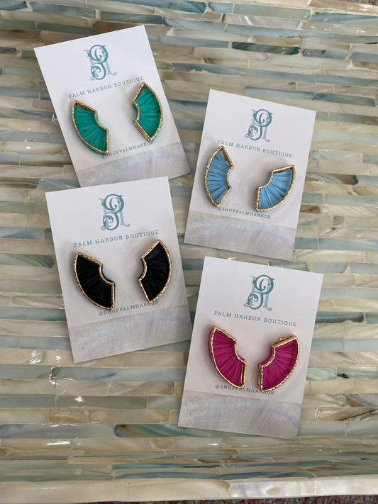 Lauren Fan Earring *FINAL SALE ITEM