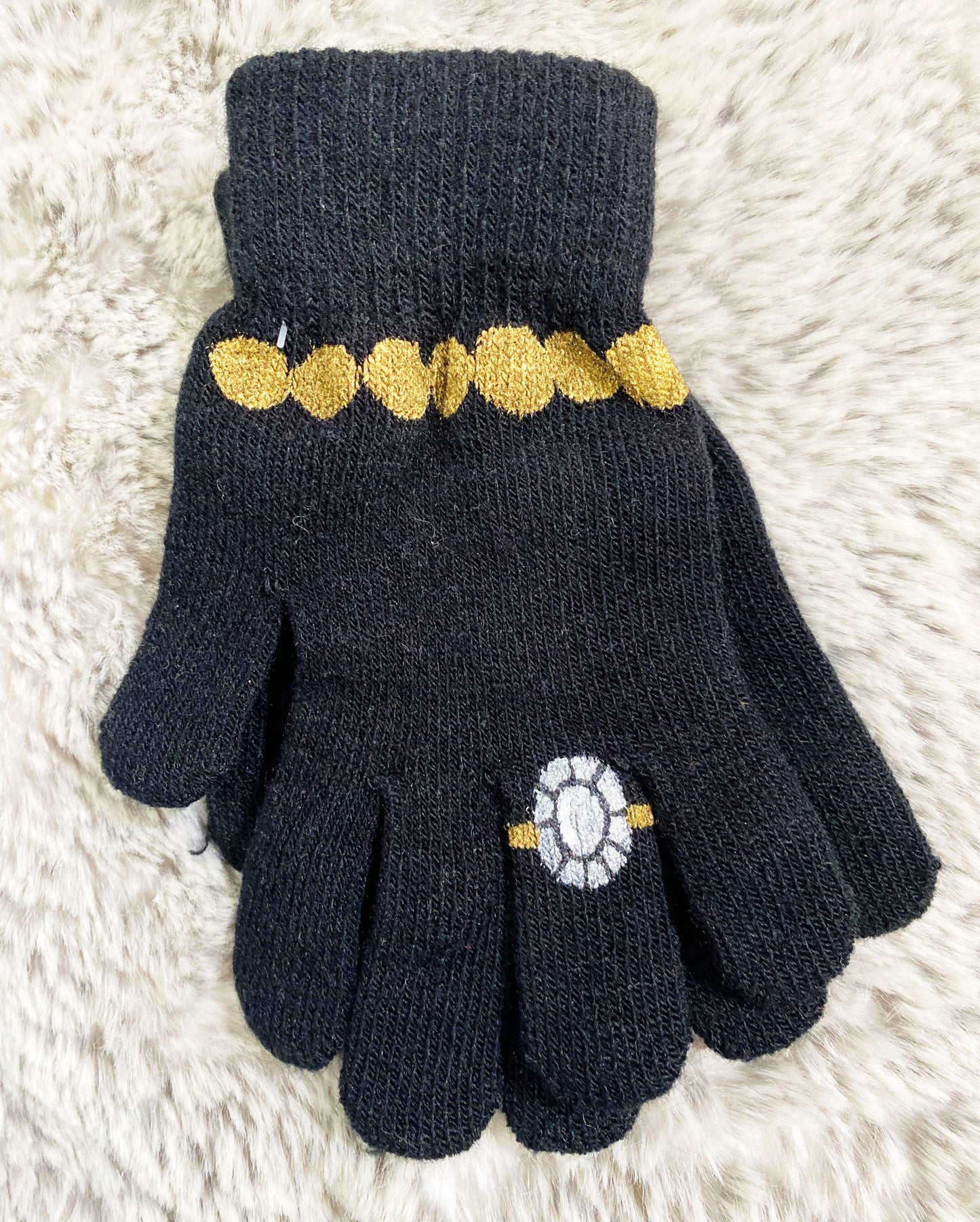 Bling Gloves gold and silver