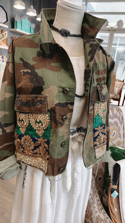 Original Camo Evil Eve Jacket