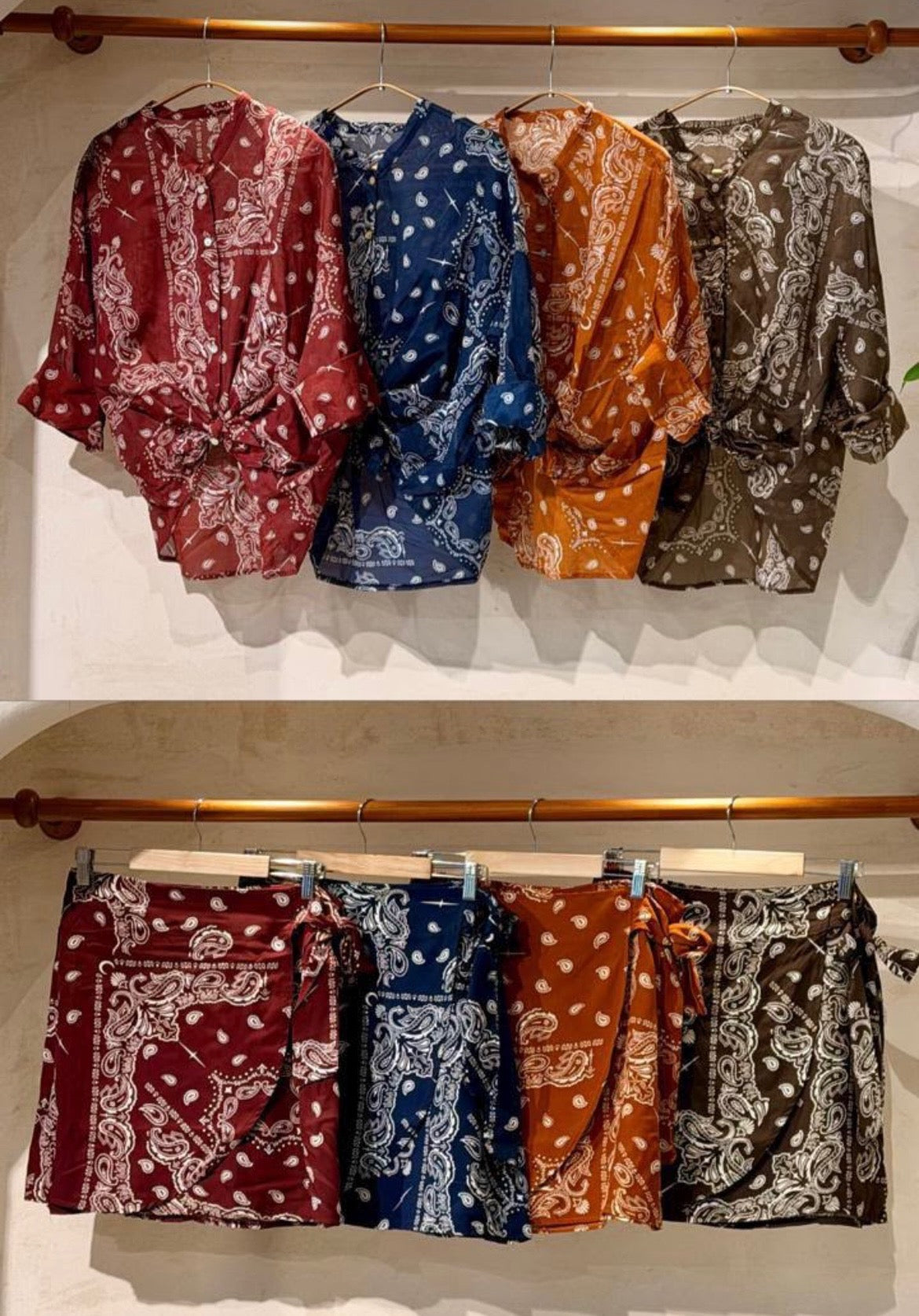 Bodhi Bandana Set Brown